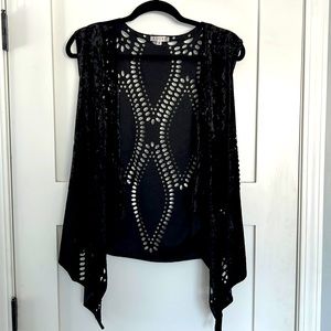 Beautiful Black Vest